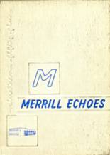Merrill High School 1955 yearbook cover photo