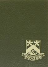 Wroxeter High School 1971 yearbook cover photo