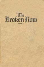 Broken Bow High School 1924 yearbook cover photo