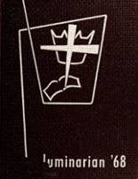Concordia Lutheran High School 1968 yearbook cover photo