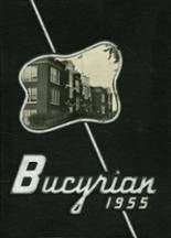 Bucyrus High School 1955 yearbook cover photo