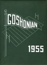 Goshen Union High School 1955 yearbook cover photo