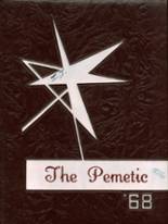 Pemetic High School 1968 yearbook cover photo