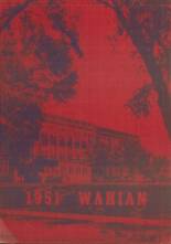 Washburn High School 1951 yearbook cover photo