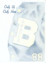 Burris Laboratory School 1988 yearbook cover photo