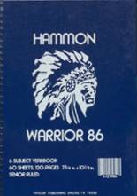 Hammon High School 1986 yearbook cover photo