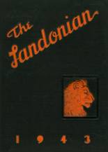Landon High School 1943 yearbook cover photo