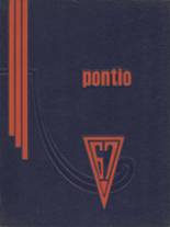 Pontiac Township High School 1967 yearbook cover photo