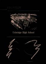 1989 Uxbridge High School Yearbook from Uxbridge, Massachusetts cover image