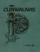 1934 Clintonville High School Yearbook from Clintonville, Wisconsin cover image