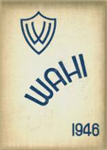 New Waterford High School 1946 yearbook cover photo