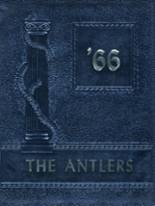 Antlers High School 1966 yearbook cover photo