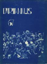 Darien High School 1967 yearbook cover photo