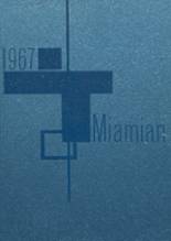 Miami High School 1967 yearbook cover photo