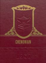 Chenoa High School 1950 yearbook cover photo