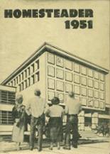 Beatrice High School 1951 yearbook cover photo