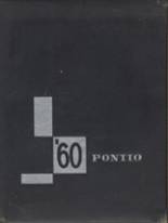 Pontiac Township High School 1960 yearbook cover photo