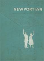 Newport High School 1958 yearbook cover photo