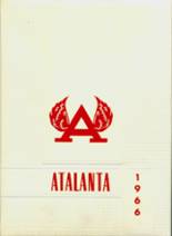 Atlanta High School 1966 yearbook cover photo