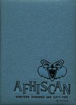 Affton High School 1965 yearbook cover photo