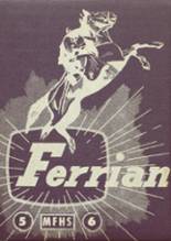 Martins Ferry High School 1956 yearbook cover photo