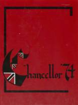 Churchill High School 1974 yearbook cover photo