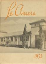 Calexico High School 1952 yearbook cover photo