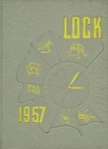 Lockport Township High School 1957 yearbook cover photo