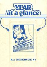 Waimea High School 1983 yearbook cover photo