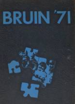 Spring Branch High School 1971 yearbook cover photo