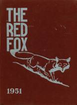 Foxboro High School 1951 yearbook cover photo