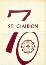 St. Clair County High School 1970 yearbook cover photo