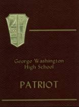 George Washington High School 1986 yearbook cover photo