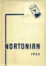 Norton High School 1955 yearbook cover photo