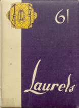 Laurel High School 1961 yearbook cover photo