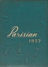 Paris High School 1957 yearbook cover photo