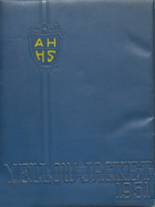 Arlington Heights High School 1951 yearbook cover photo