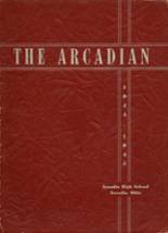 Arcadia High School 1945 yearbook cover photo