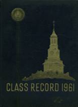 William Penn Charter School 1961 yearbook cover photo