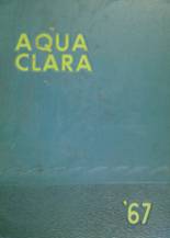 Clearwater High School 1967 yearbook cover photo