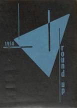 Russell High School 1958 yearbook cover photo