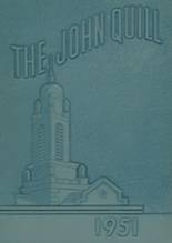 Marshall High School 1951 yearbook cover photo