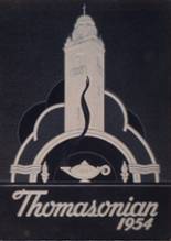 St. Thomas Apostle High School 1954 yearbook cover photo