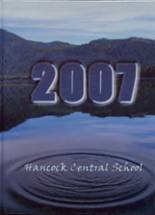 Hancock Central High School 2007 yearbook cover photo