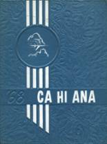 1968 Carthage High School Yearbook from Carthage, Indiana cover image