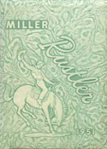 1951 Miller High School Yearbook from Miller, South Dakota cover image