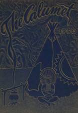 Clayton Central School 1950 yearbook cover photo