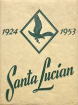St. Lucie County High School 1953 yearbook cover photo