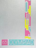 Olympia High School-W.W. Miller High School 1963 yearbook cover photo