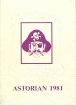 Astoria High School 1981 yearbook cover photo